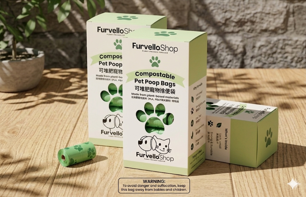 👉 Furvello Poop Bags - 3 Box Bundle (Save More) 24 Roll x 15 Bags PRE-ORDER