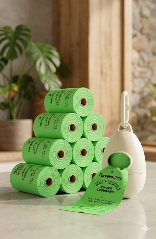 👉 Furvello Poop Bag Dispenser - Portable Clip-On (PRE-ORDER)